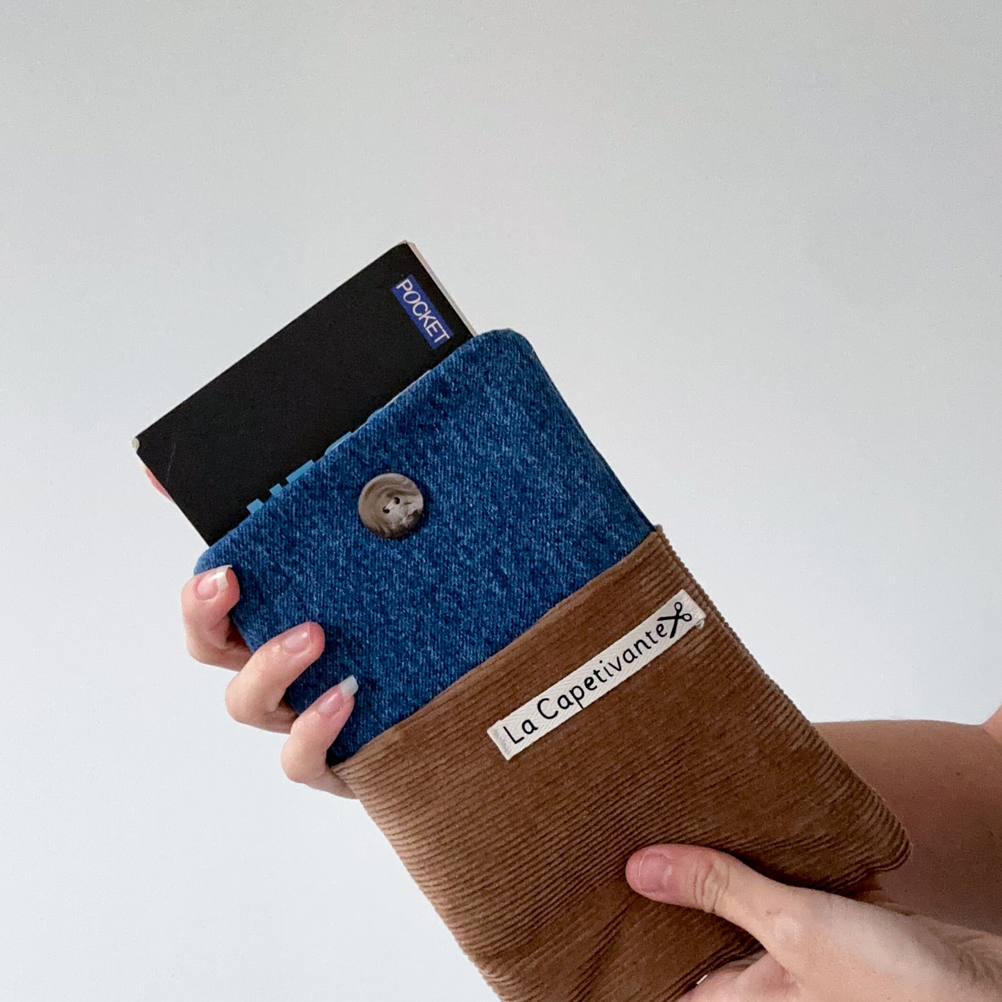 Chaussette à livre de poche !