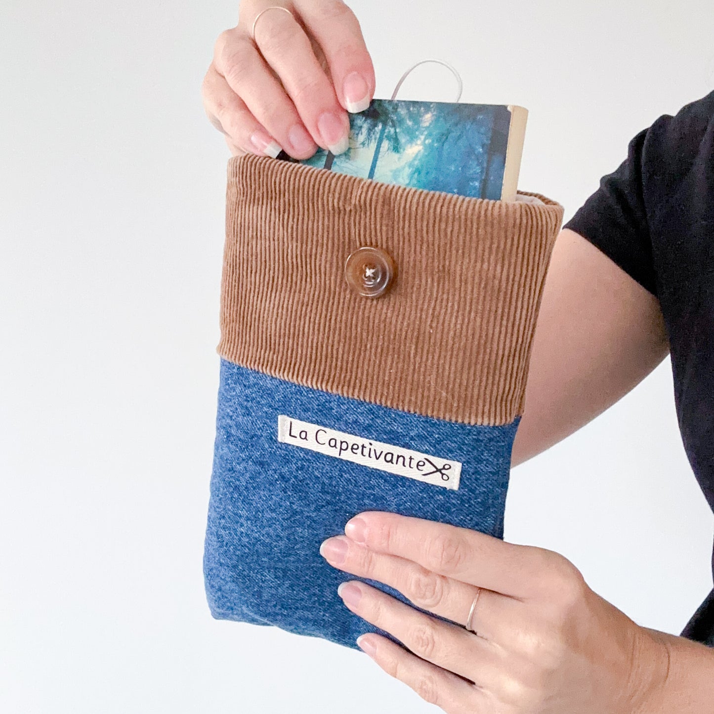 Chaussette à livre de poche !