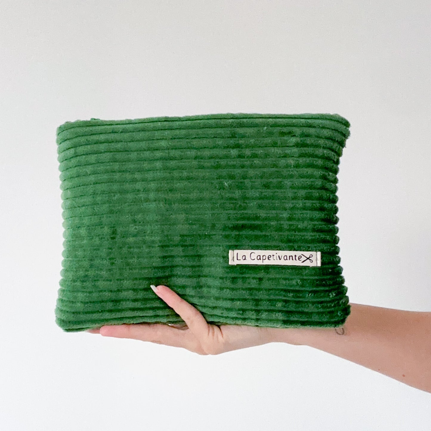 Trousse plate matelassée