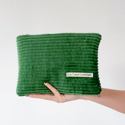 Trousse plate matelassée