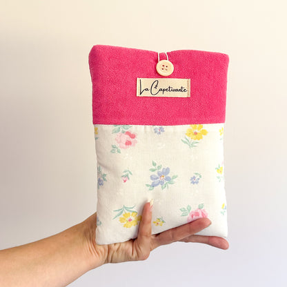 Chaussette à livre - Protection matelassée en jean upcyclé