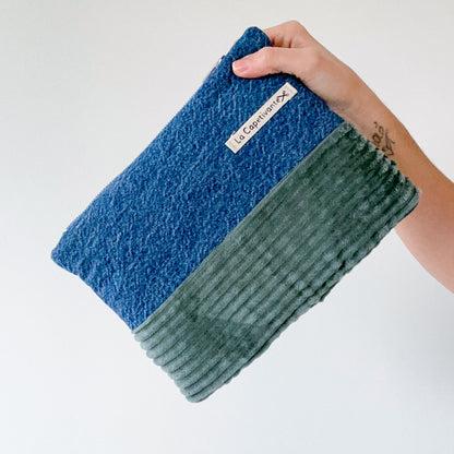 Trousse plate matelassée